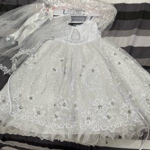 Baptism size 2/3 -Christening Dress